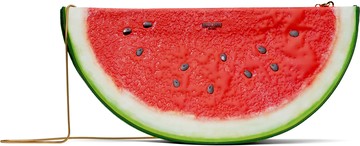 Moschino 红色 & 绿色 Watermelon 单肩包