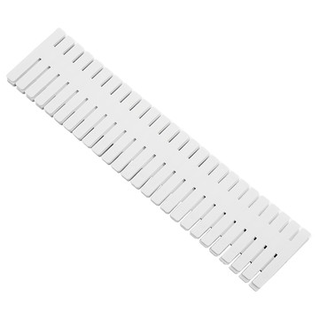 DIY抽屜隔板 4入  37 x 7cm  白色  1組