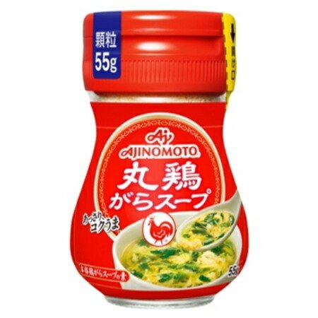 味の素　「丸鶏がらスープ」　ワンタッチ瓶　55g×60袋