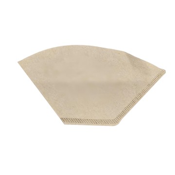 CAFEC ABACA 麻纖維梯形濾紙 AB102-100B 棕色 3~5杯份  100個  1包