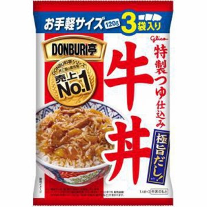 グリコ DONBURI亭 牛丼 3食パック×10入