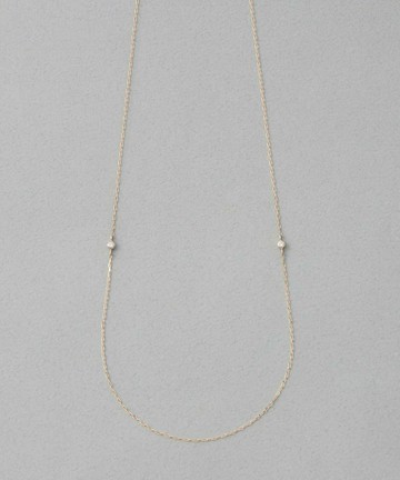 [Layered] ete K18MPG 鎖骨鑽石項鍊 | 項鍊 送禮 情人節 [Rakuten Fashion]