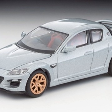 【東海模型】TOMYTEC 1/64 LV-N 馬自達 Mazda Times of JP Car 18 RX-8 SPIRIT R 銀色 2012