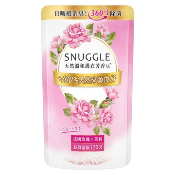 [箱購] 熊寶貝護衣芳香豆玫瑰X茉莉補充包300MLx 12PC包