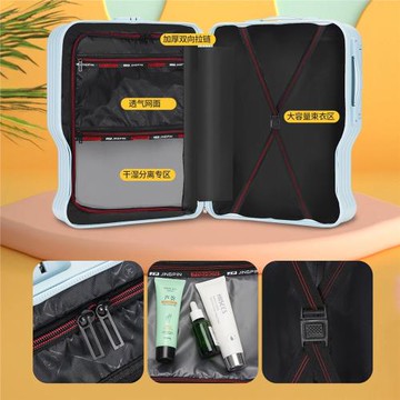 能坐人的行李箱加厚兒童行李箱拉桿箱坐騎萬向輪坐式20旅行密碼箱