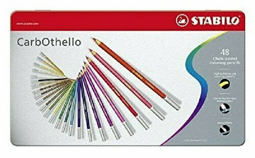 STABILO CarbOthello 水彩粉彩筆48色鐵盒 1448-6【領券滿額再折千5/31止】