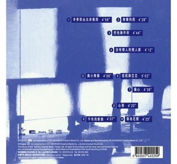 【停看聽音響唱片】【XRCD】孟庭葦：冬季到台北來看雨