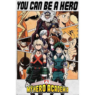 【我的英雄學院】 My Hero Academia -  (Be a Hero)  - 英國進口海報