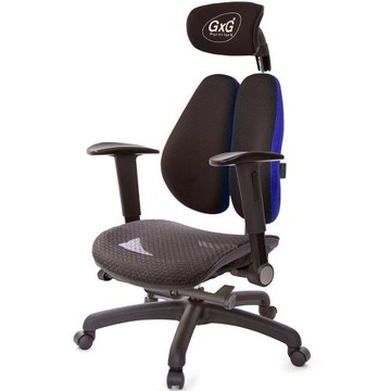 GXG 大網座 雙背工學椅(摺疊升降扶手)  TW-3676 EA1