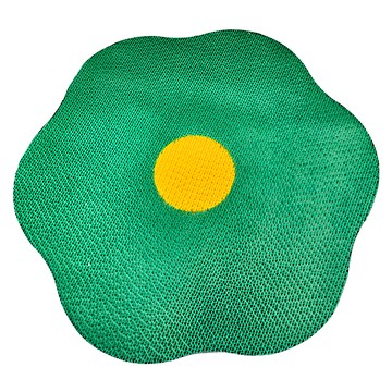 Hikiwee 小花貓抓板  小線花貓抓墊  高密度瓦楞紙  安全染料  小綠花  1個