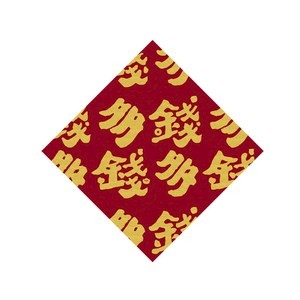 佳墨春聯-財福無限-斗方-錢多多錢 DP25-01