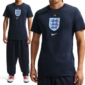 Nike Ent M Nk Crest Tee 短袖 男款 深藍色 足球 世界盃 英格蘭 T恤 IH2177-451