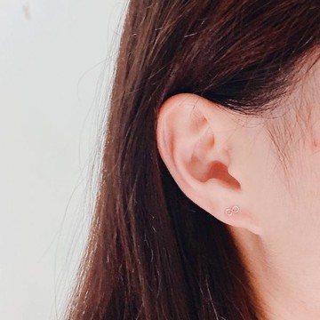 現貨專區｜純銀｜夢想無限大純銀耳環(hdess57)｜送禮精選店家★Reyna jewelry 女王飾品