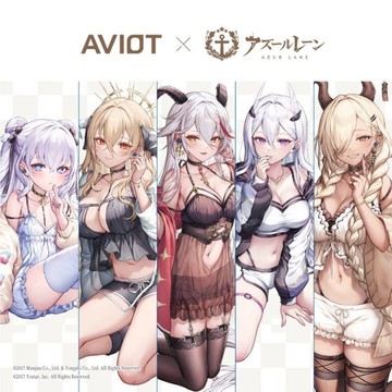 【AVIOT】X AZUR LANE 碧藍航線 聯名款耳機 TE-V1R-AZL 真無線藍牙耳機｜官方授權
