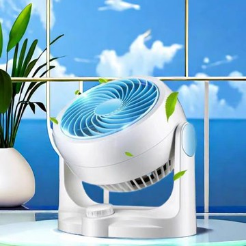 益度空氣循環扇渦輪電風扇家用空調空氣對流扇換氣臺式小迷你風扇
