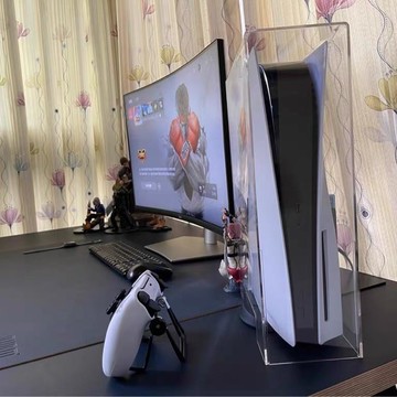 ps5 防塵罩 ps5 防塵套 索尼PS5殻子PS4Pro主機防塵罩PS4Slim主機罩套 PS5雙手