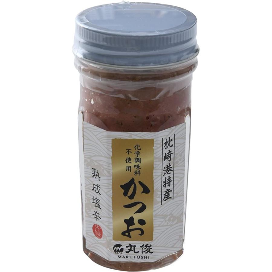 丸俊]　かつお熟成塩辛　かつお塩辛　80g　/カツオ/鰹/鰹節/かつお節/おつまみ/吟味/お土産/鰹の内臓　LINEショッピング