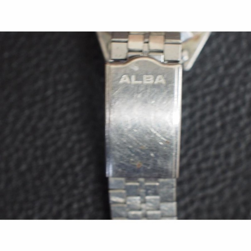 ヴィンテージ 希少 セイコー SEIKO アルバ ALBA 旧ロゴ クォーツ