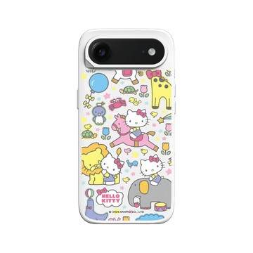 iPhone Air SolidX 白 - 三麗鷗-Hello Kitty - 樂遊動物園