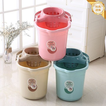 【手壓速幹】拖把桶 甩幹桶 墩布桶 拖地桶 涮洗桶 家用清潔桶 手壓式擠水 免手洗 塑料材質 省力高效 威東品牌