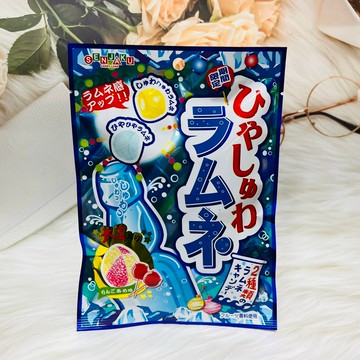 日本 SENJAKU 扇雀飴 三種類彈珠汽水風味糖 50g