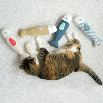 韓國【ParisCat】拍屁屁貓薄荷填充玩具 寵物玩具