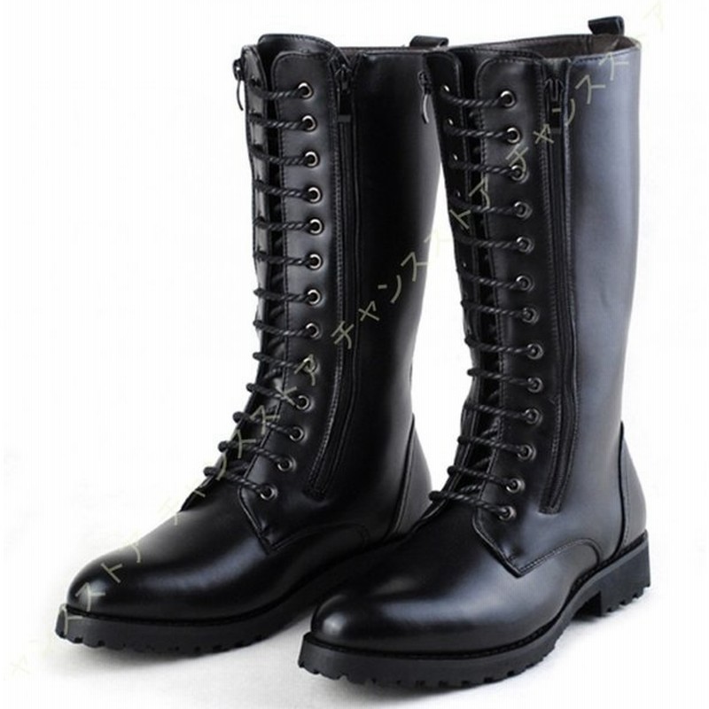 メンズ ブーツ ライダースブーツ バイクブーツ ヴィジュアル系 ワークブーツ ビジュアル系 モード系 お兄系 メンズ 軍靴 シューズ 靴 黒 大きいサイズ パンク 通販 Lineポイント最大0 5 Get Lineショッピング