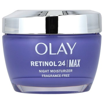 Olay, Regenerist，視黃醇 24，夜間補水保濕，無香味，48 盎司（1.7 盎司）