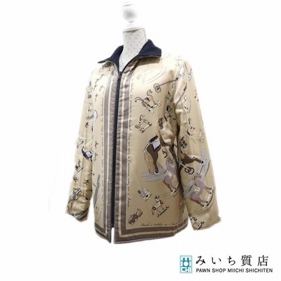 HERMES エルメス　カシミヤ　カシミア　ジャケット　ライナー HERMES エルメス カシミヤ カシミア ジャケット ライナー