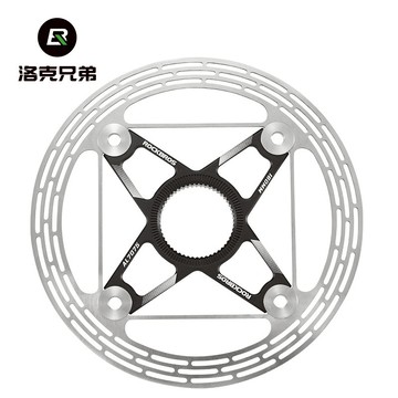 ROCKBROS洛克兄弟旗艦店 自行車中鎖6钉浮动碟片140/160mm山地車公路車輕量剎車盘散热