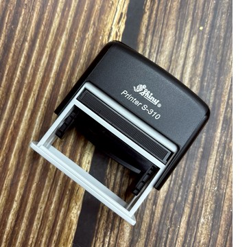 新力牌 1.3x5.4cm S-310 翻轉章/回墨章/旋轉章/卡通章/文宣章/地址章/連續章