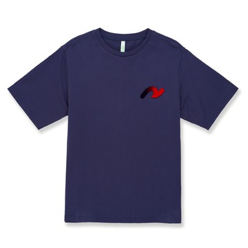 5th STREET｜山形｜男裝｜漸層牙刷片圖案設計短袖T恤｜丈青