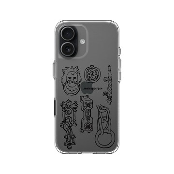 iPhone 17 Clear Case（相機按鈕） 透明 - MUG CUP GUY - 門把