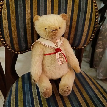 藝術家泰迪熊、北極熊水手、毛絨玩具