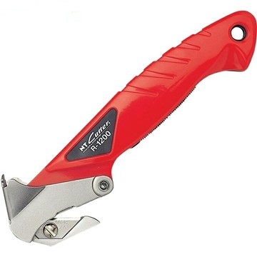 耀您館★日本NT Cutter多功能安全束帶拆箱刀兼拔釘撬釘器R-1200P(朝內安全刀片夾)適紙箱包裝繩切斷荷ほどき専用カッタ【APP下單點數4倍送】