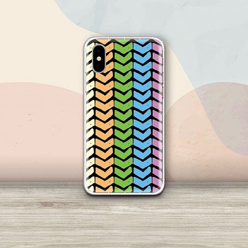 幾何排列 支援各品牌手機殼CSAF26