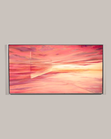 Rose Sunset' Wall Art on Canvas