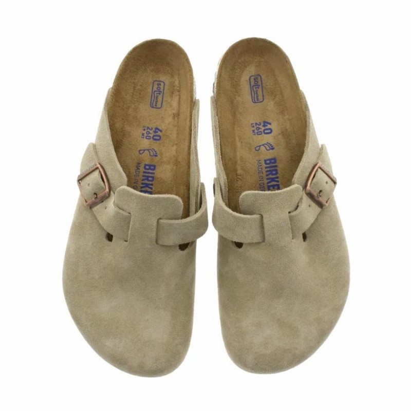 BIRKENSTOCK Boston トープ　ソフトフットベッド 送料無料】BIRKENSTOCK/BOSTON SFB[ボストン ソフトフットベッド
