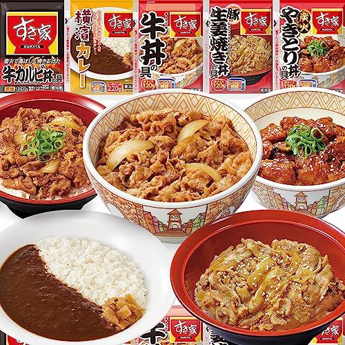 すき家 食べ比べセット5種10食