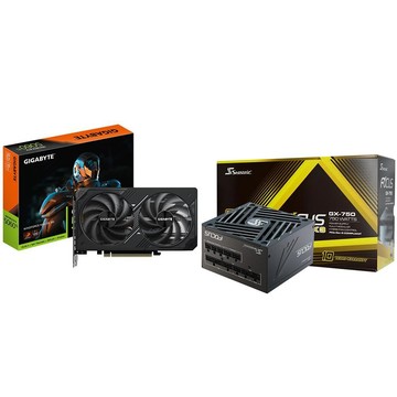 GIGABYTE 〈鈔省價〉RTX 5060 Ti WINDFORCE MAX OC+海韻 ATX3 Focus GX-750