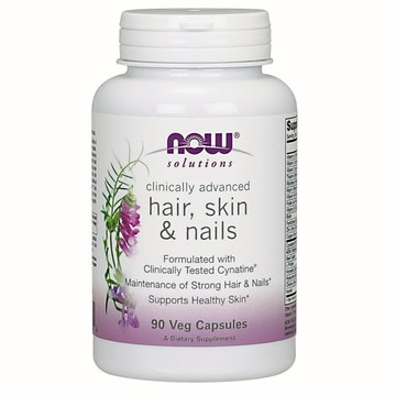 Advanced Hair  Skin and Nails 90 Caps by Now Foods