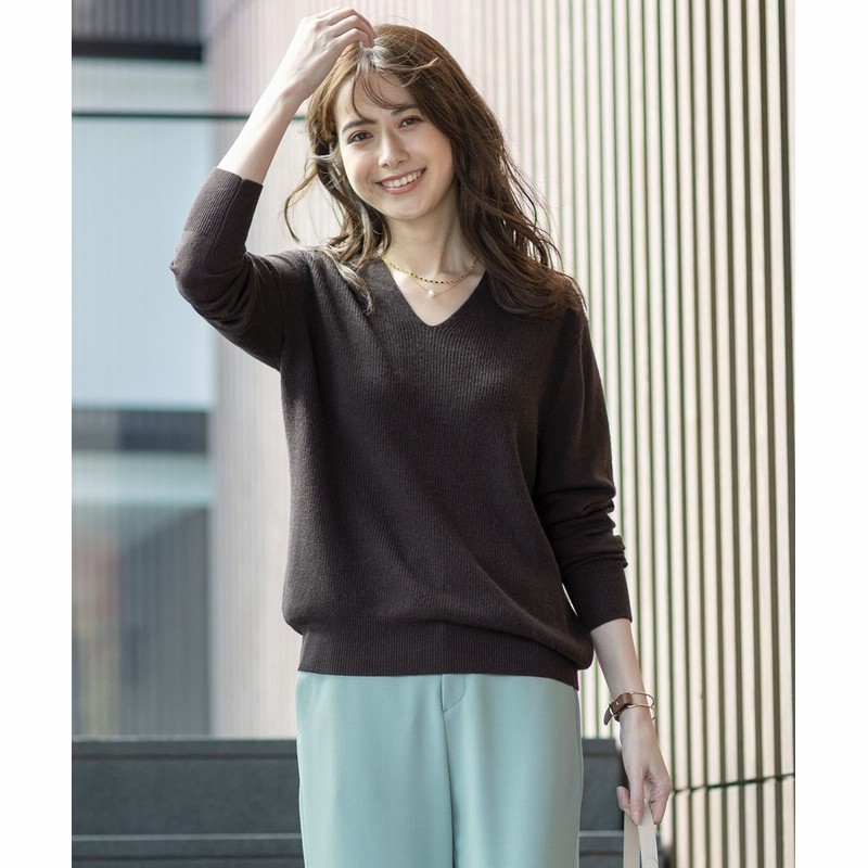オンワード】 23区>トップス 【WEB限定カラーあり】20カシミヤ Vネック ...