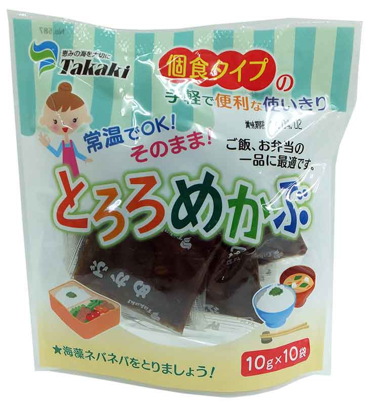 とろろめかぶ　個包装（１０ｇ×１０個入）×２０袋入　送料無料