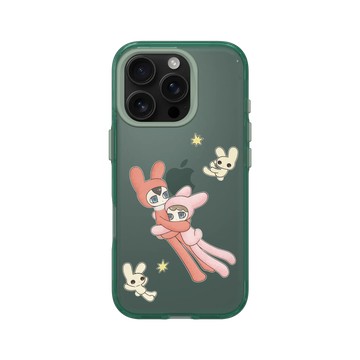 iPhone 16 Pro Clear 憂墨綠 - Contemporary Tokyo - 擁抱