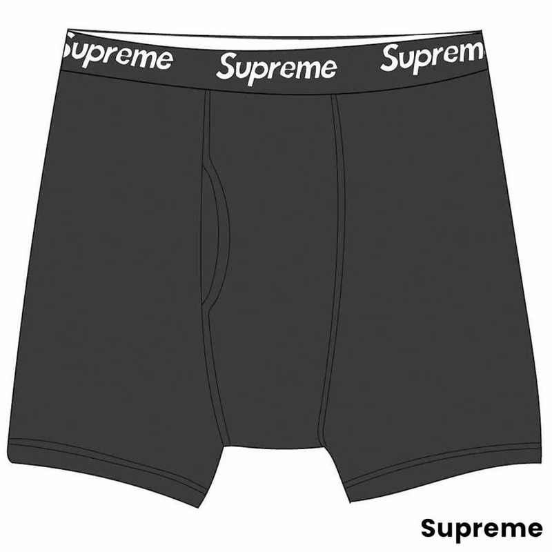 正規品 シュプリーム Supreme Hanes ヘインズ 1枚 バラ売り パンツ 