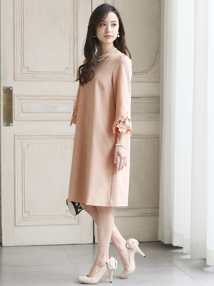 大きいサイズ 3 4l 体型カバー レース プリーツサックワンピース 結婚式 二次会 パーティー 女子会 お呼ばれ対応 大きいサイズ パーティドレス ワンピース レディース 通販 Lineポイント最大10 0 Get Lineショッピング