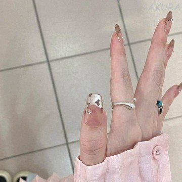 🎀台灣出貨🎀純手工穿戴甲豹紋法式美甲ins可愛短款顯白可拆卸高級指甲貼片