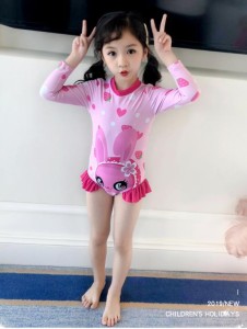 期間限定 子供長袖水着キッズ水着 女の子 水着ワンピースセパレートジュニア水着プールスイムウェアフリルキュート可愛いビーチ 通販 Lineポイント最大1 0 Get Lineショッピング
