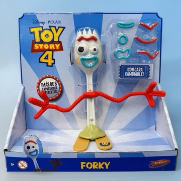 本土出貨免運臺現玩具總動員4叉叉手辦擺件FORKY 叉勺反斗奇兵4小叉叉奇多表情替換