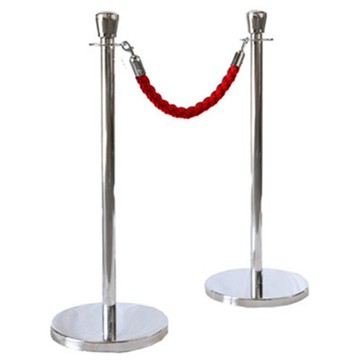 【量販2入】不銹鋼皇冠頭圍欄柱/E01 開店/欄柱/紅龍柱/排隊/動線規劃【領券滿額再折千12/31止】